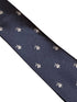 navy tie with Concorde airplane aeroplane embroidered design